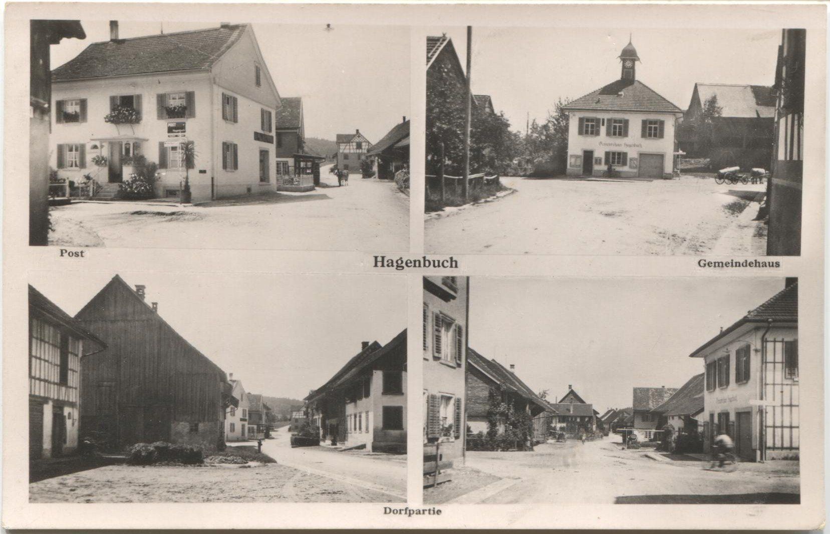 Cartoline postali: HAGENBUCH ZH 1930 mit Post – Usato da Rothrist venduto da Clanx