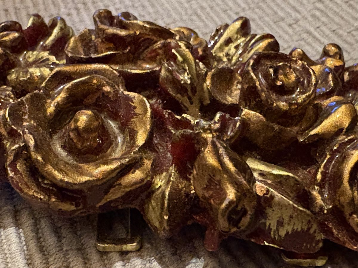 Fibbie per cinture: Gürtelschnalle Blumen – Nuovo (secondo la descrizione) da Rümlang venduto da euqinom16 1