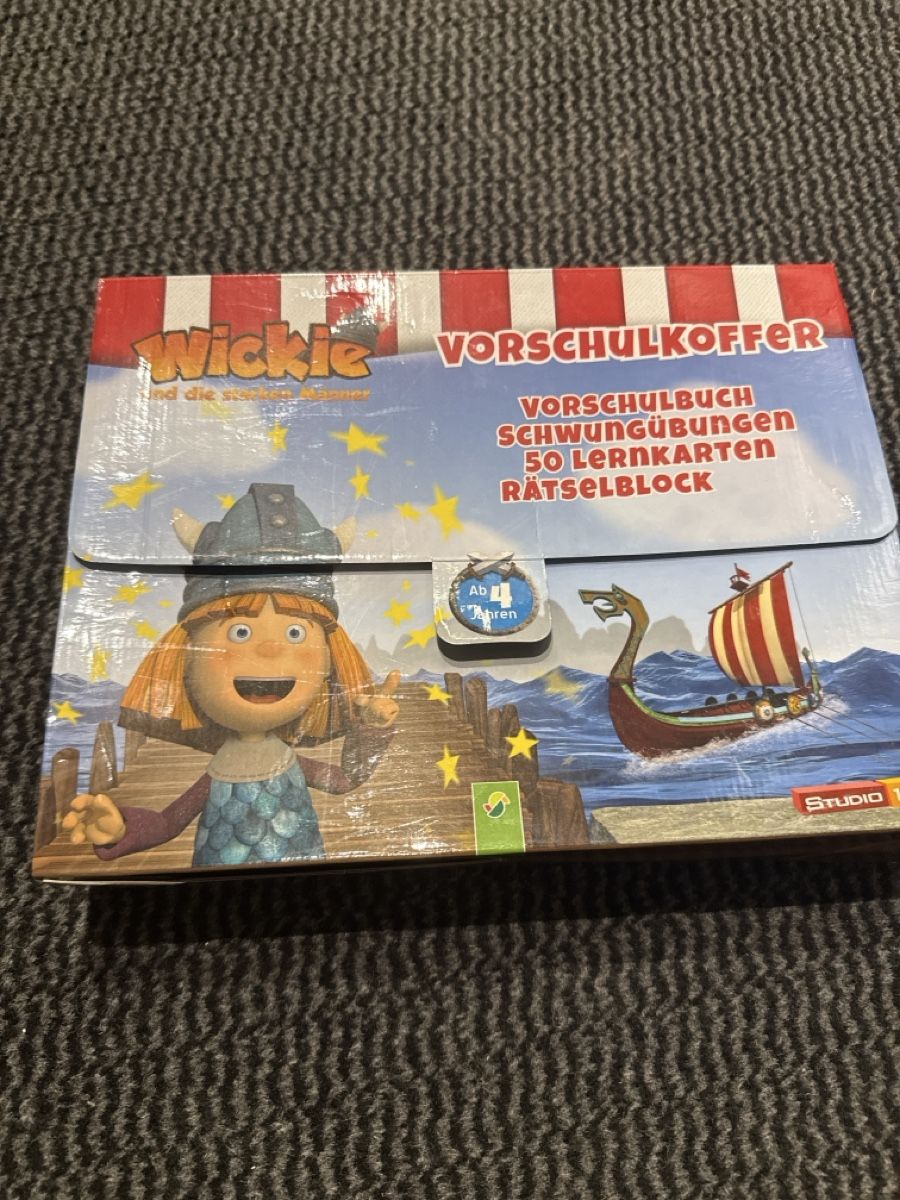 Spiele: Wickie Vorschul Koffer Lernspiele Set – Gebraucht aus Niederglatt ZH von Ghostino12
