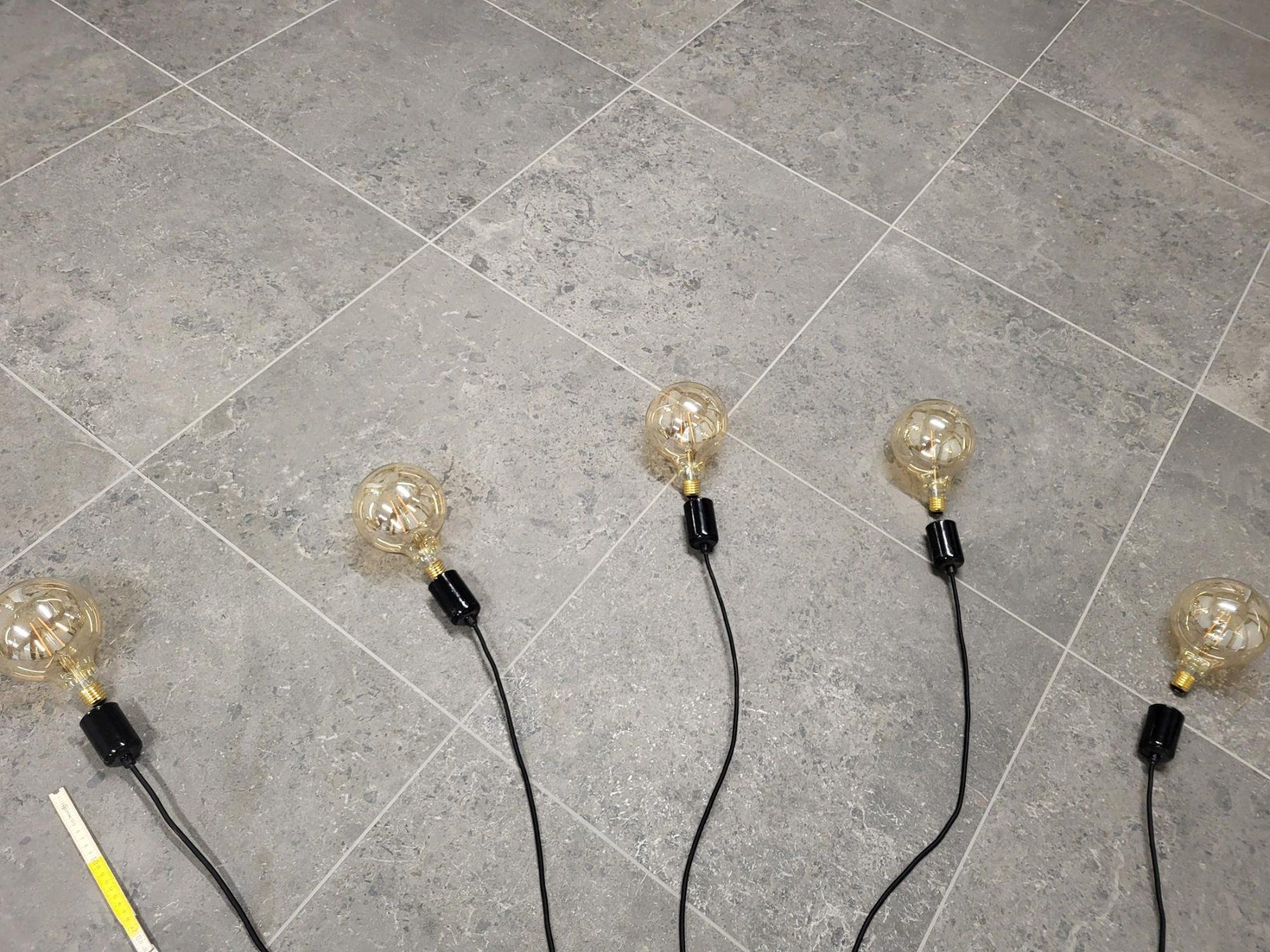 Lampadari & plafoniere: Spinnenlampe mit edlen Glückbirnen – Usato da Zeglingen venduto da cob_lfn5 4