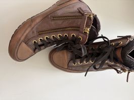 CANDICE Cooper Sneaker braun halbhohes Modell braun Gr. 35