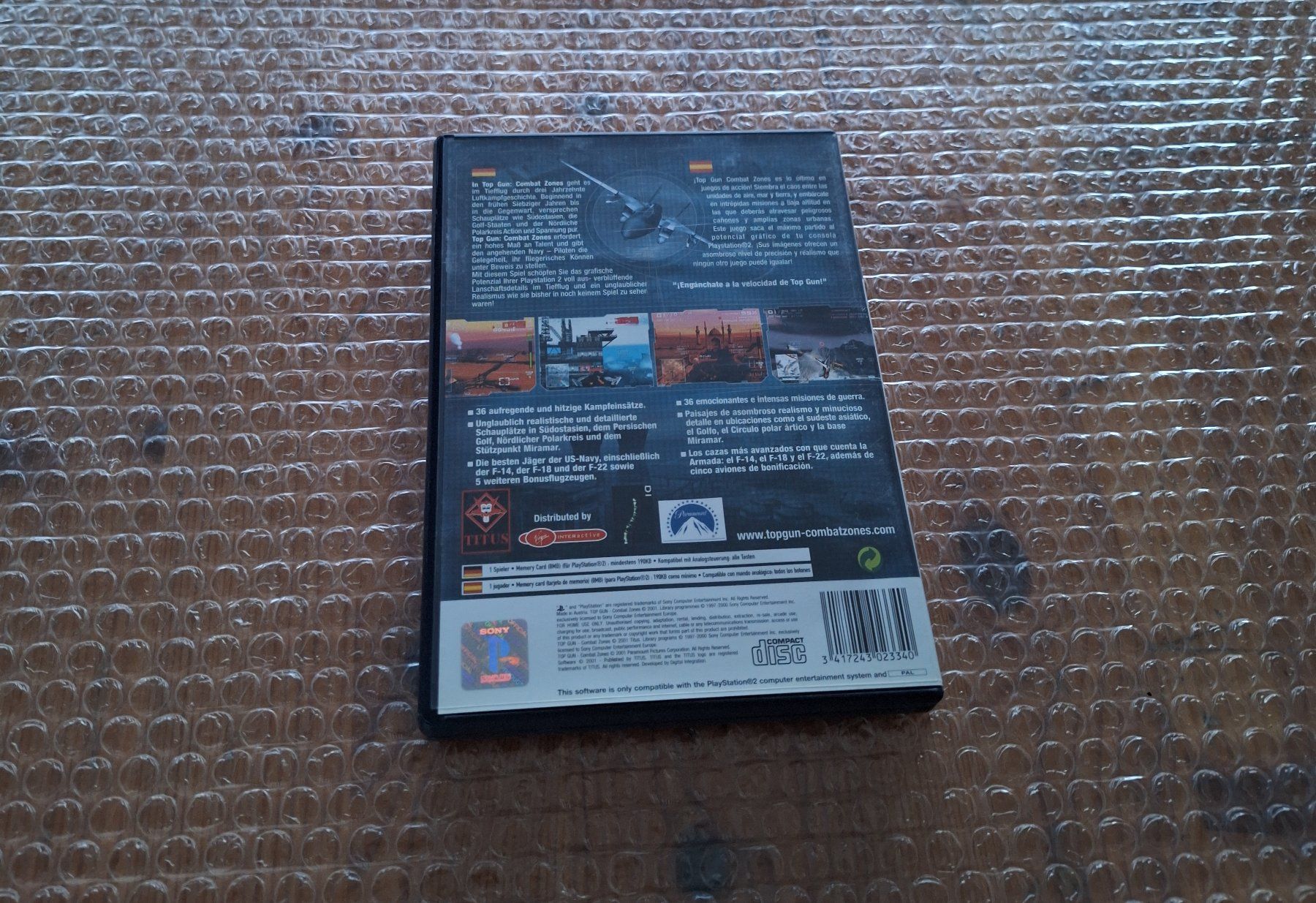 Sony Giochi: Top Gun Combat Zones - PS2 – Usato da Altstätten SG venduto da GGsGameshop 1