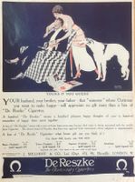 De Reszke Cigarettes - Alte Werbung / Publicité 1913