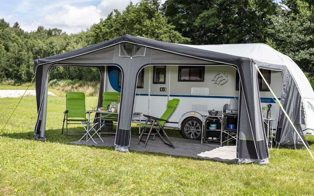 Vorzelte & Markisen: Reisevorzelt Vicenza Air All Season Umlaufmass 941 - 970cm – Neu und originalverpackt aus Walenstadt von Trend-24 7