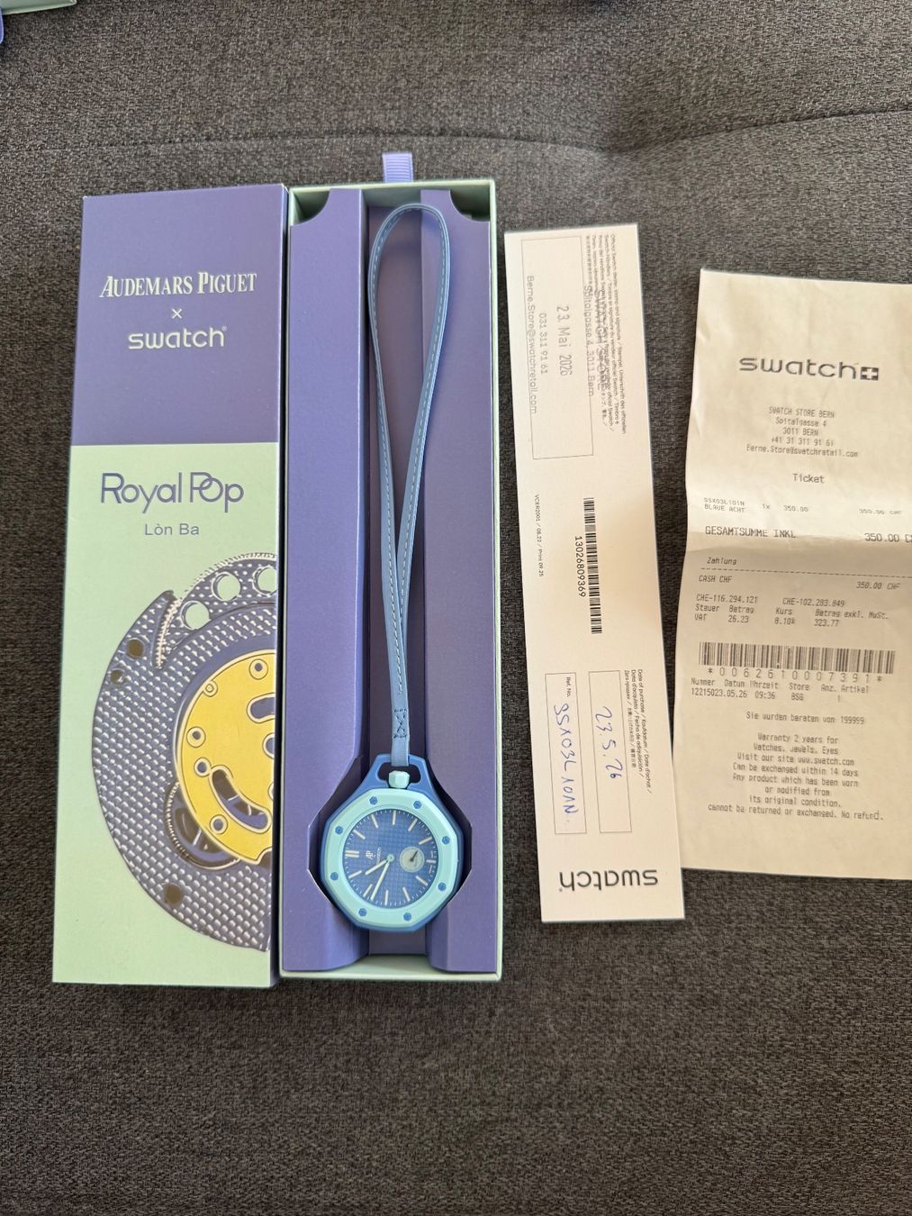 Audemars Piguet Montres: Audemars Piguet x Swatch Royal Pop – Neuf avec emballage d'origine à Bern par muk_p5d6