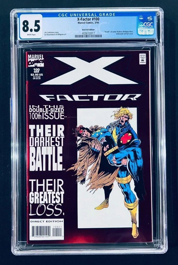 Fumetti: CGC 8.5 X-Factor #100 – Usato da Zofingen venduto da gerrymovie93
