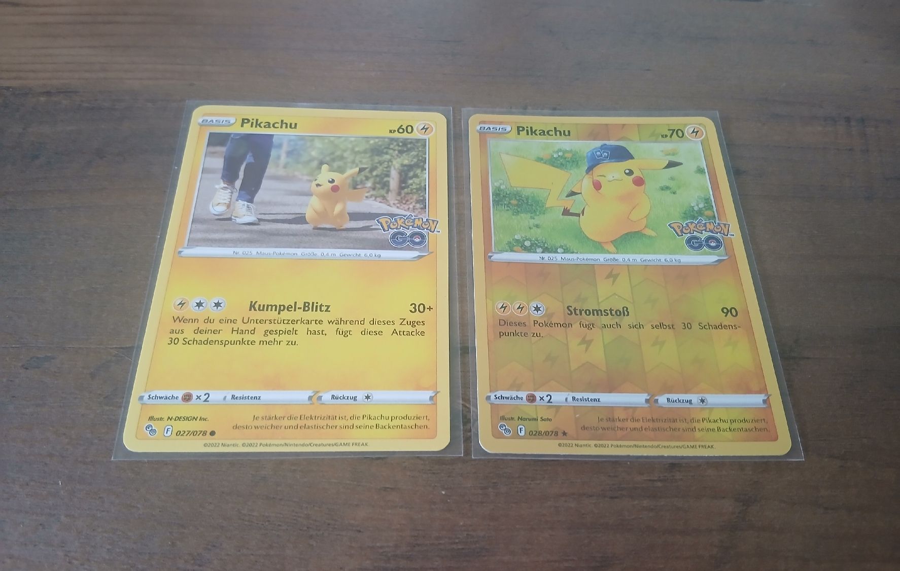 Pokémon Sammelbilder & Trading cards: pokemon pikachu karten DE – Gebraucht aus Märwil von Chi_87pp
