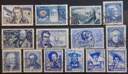 Schweiz PJ ex. Kat. 44-96 gest. 1927/40 Kat. 291 Fr.