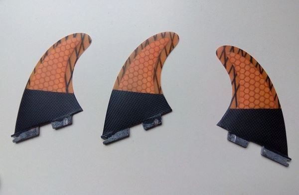 Tavole da surf e di nuoto: FCS ll Sytem Thruster Finnen Set – Nuovo e nell'imballaggio originale da Winterthur venduto da Neilpryde01 2