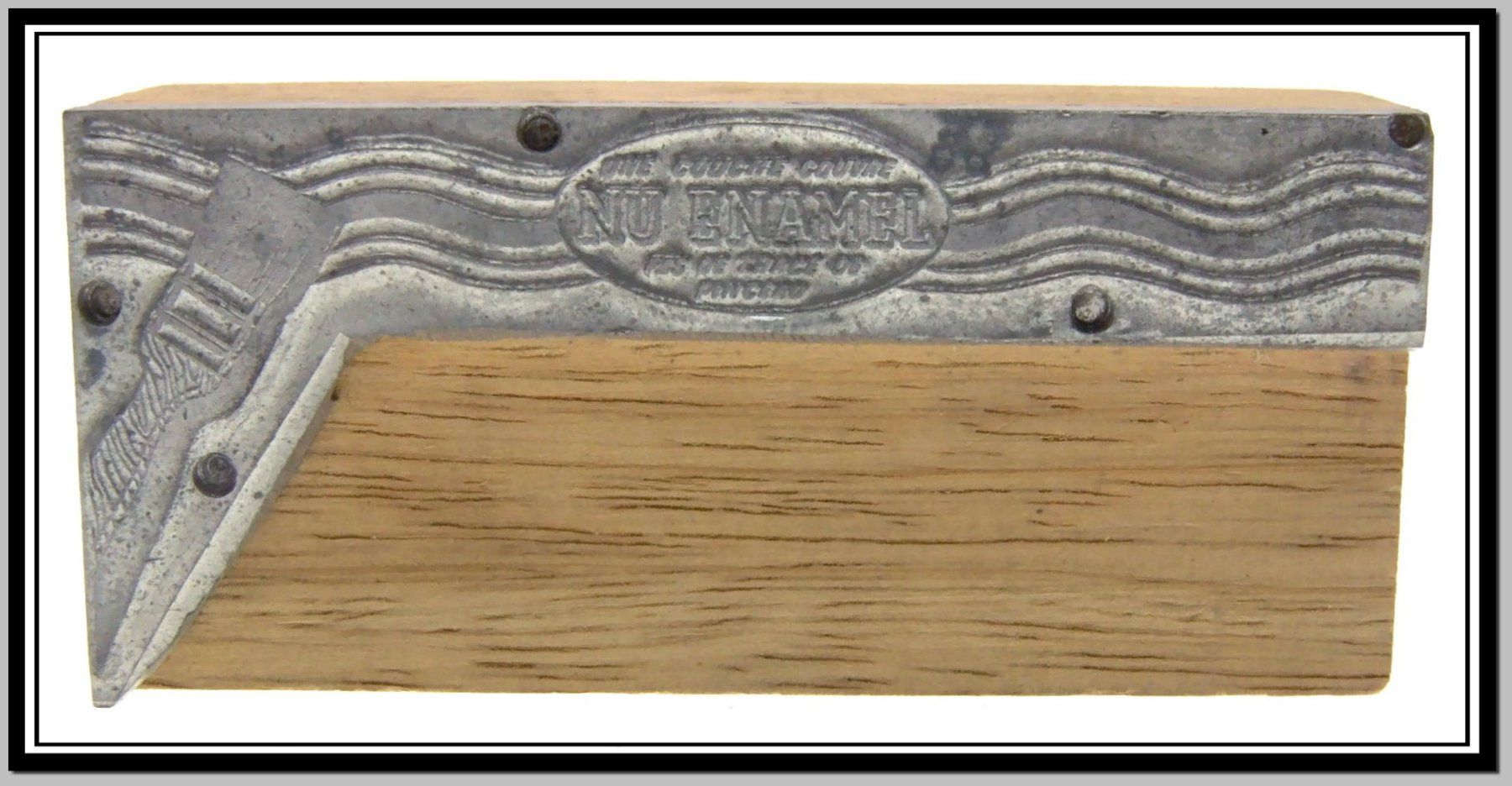 Stempel: Nu Enamel USA / Pakistan Stempelplatte – Gebraucht aus Schmitten FR von fliessigs_Biendli 6