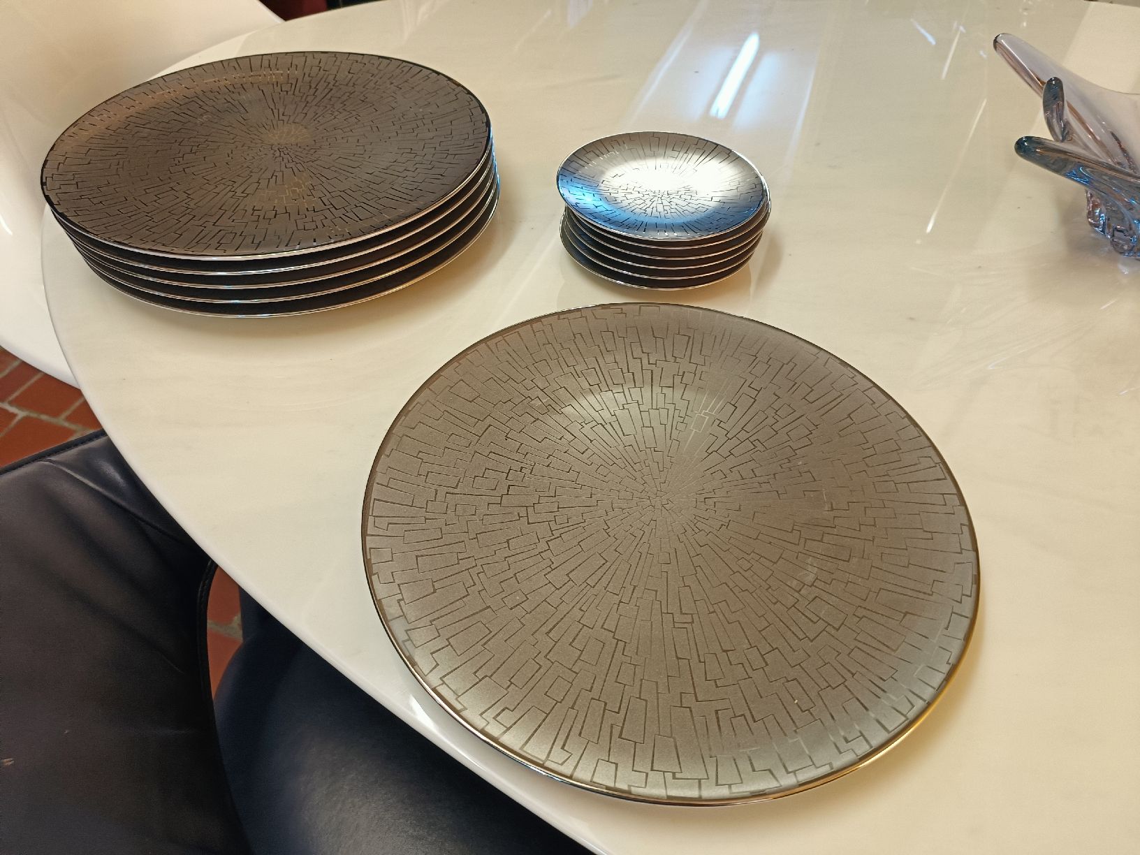 Rosenthal Piatti: Rosenthal Studio-Line Teller, Vintage, Made in Germany 6+6 – Usato da Winterthur venduto da style-and-design.zrh