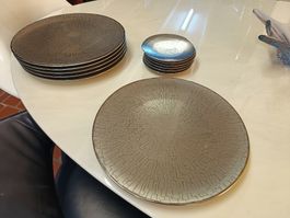 Rosenthal Studio-Line Teller, Vintage, Made in Germany 6+6