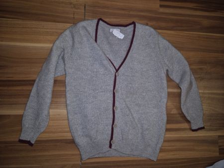 Feine Strickjacke aus Wolle, von il gufo Gr.98, K7