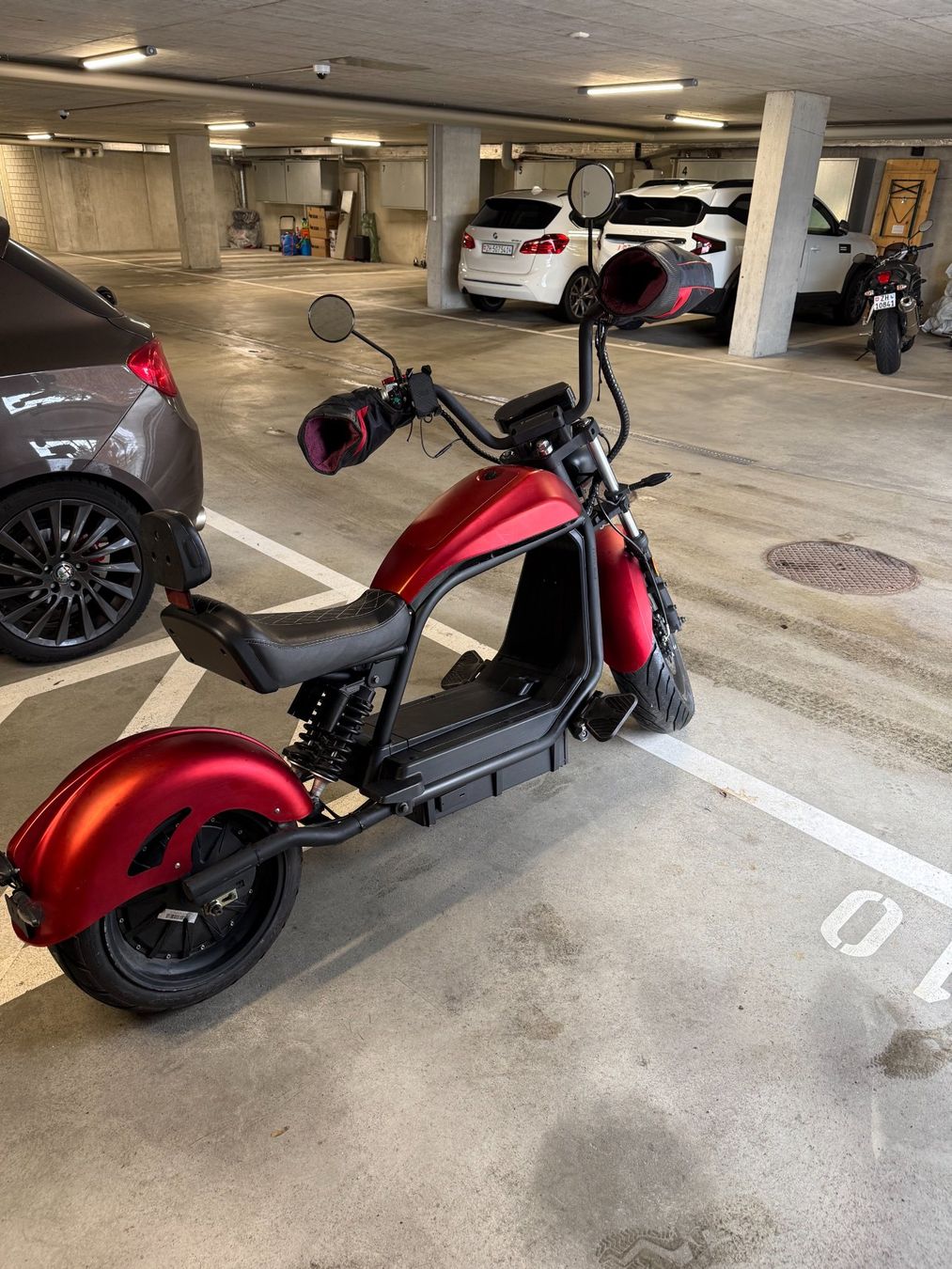 Voiturettes électriques: E-Scooter Ghostbiker Red/Black Matt – D'occasion à Zürich par kar_j8b6