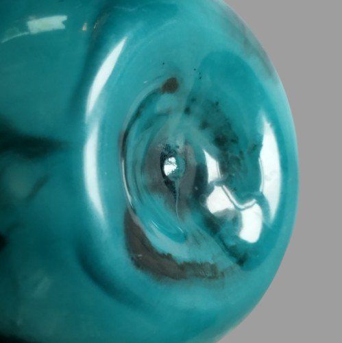 Vasen & Gefässe: Toscane ? vers 1990 soliflore verre soufflé marbré – Neu (gemäss Beschreibung) aus STE-CROIX von CYNOCEPHALUS 3