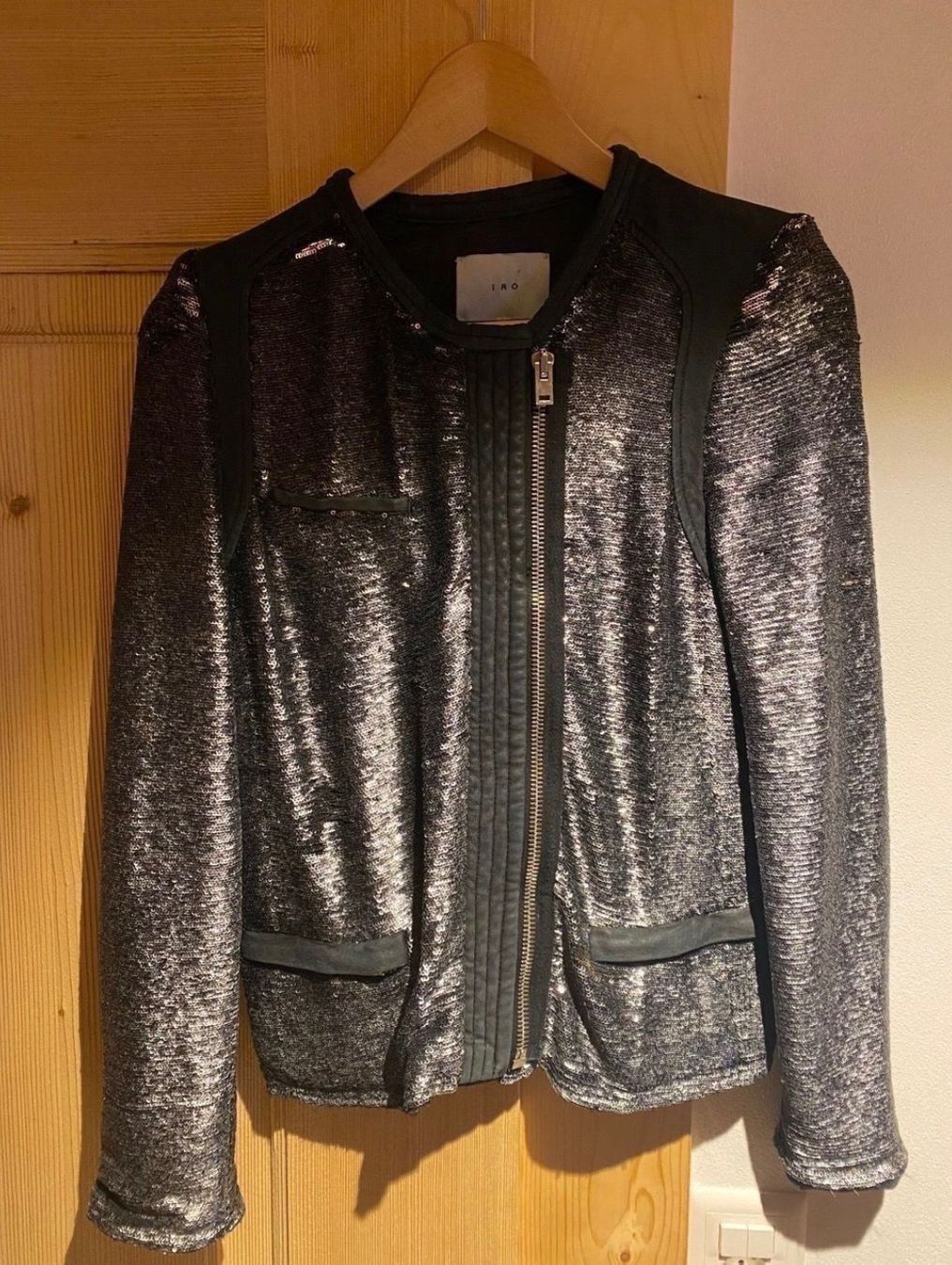 Iro Jacken: IRO leather & sequin Jacket – Neu (gemäss Beschreibung) aus Walenstadt von Unianrig 4