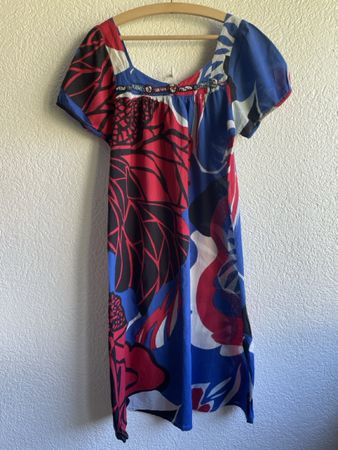 Robe Antik Batik coton multicolore taille S état neuf