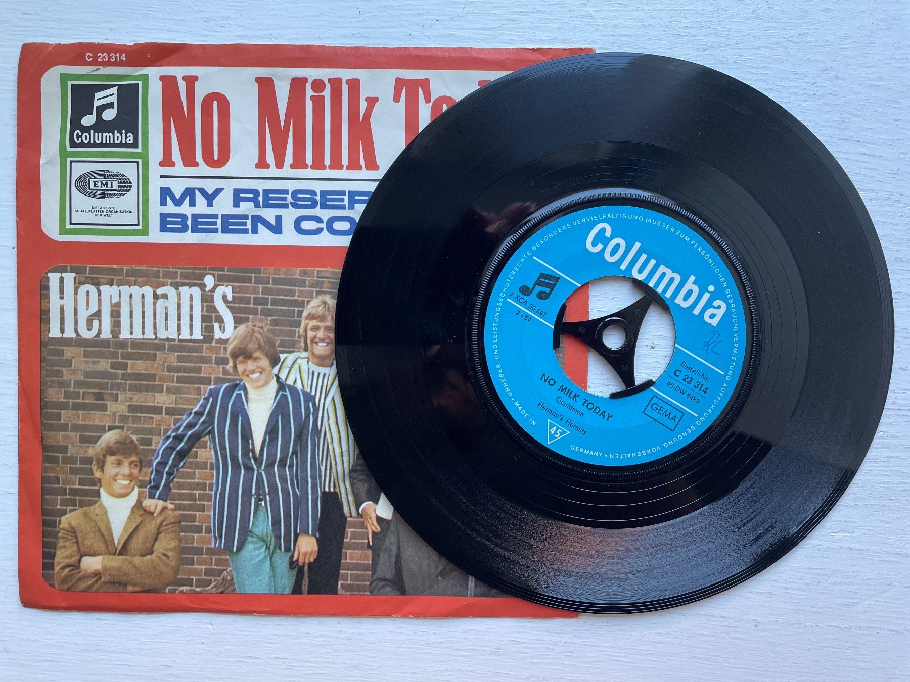 Dischi in vinile: Herman's Hermits - No Milk Today - 7" Single – Usato da Zürich venduto da Andy_t71 2