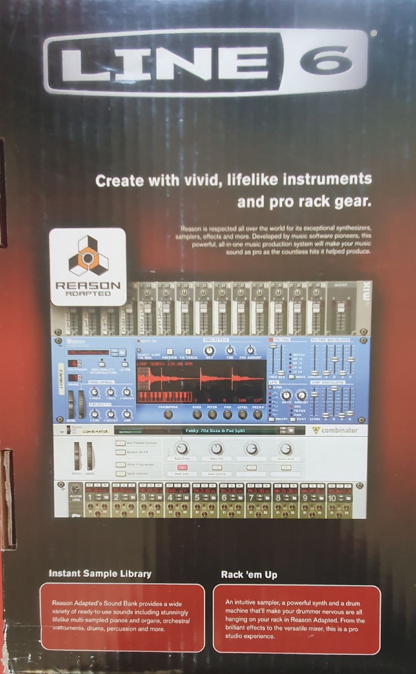 Line 6 Attrezzatura per studi di registrazione: Line 6 POD Studio KB37 - Das ultimative Musik-Interface! – Nuovo (secondo la descrizione) da Killwangen venduto da versus77 3