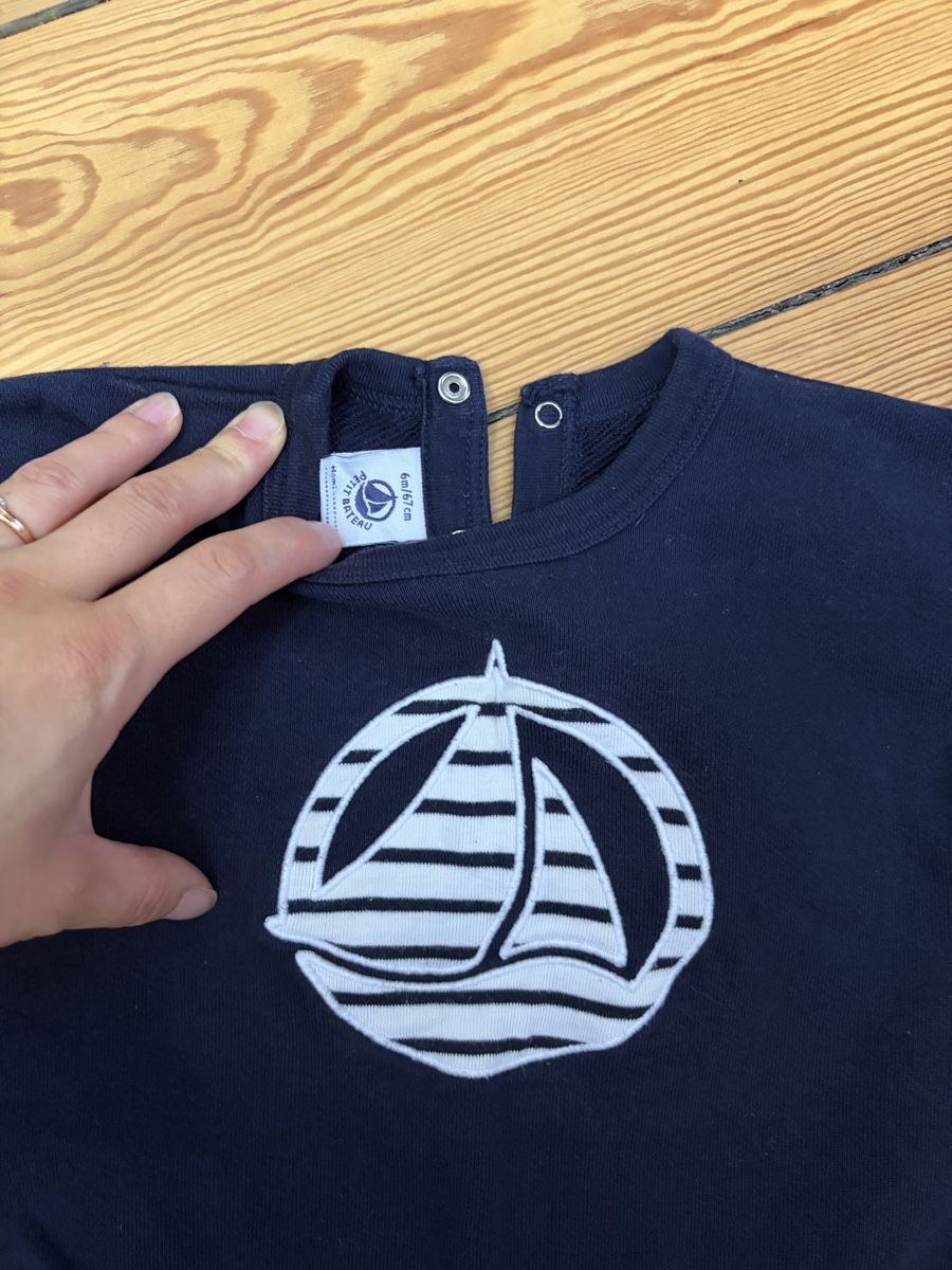 Petit Bateau Lotti & Set di vestiti: Petit bateau long sleeve sweatshirt 6 month – Nuovo (secondo la descrizione) da Basel venduto da 550_ckp6 1