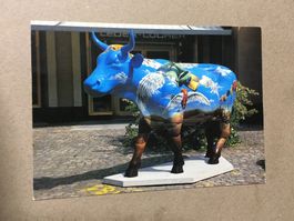 AK Zürich Aktion Land in Sicht 1998 Motiv Kühe