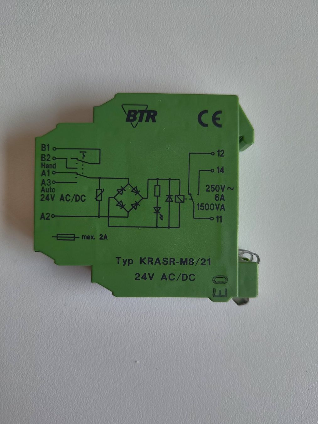 Componenti elettronici: BTR Koppelbaustein KRA SR-M8/21, 24V AC/DC – Usato da Emmenbrücke venduto da BlSi 1