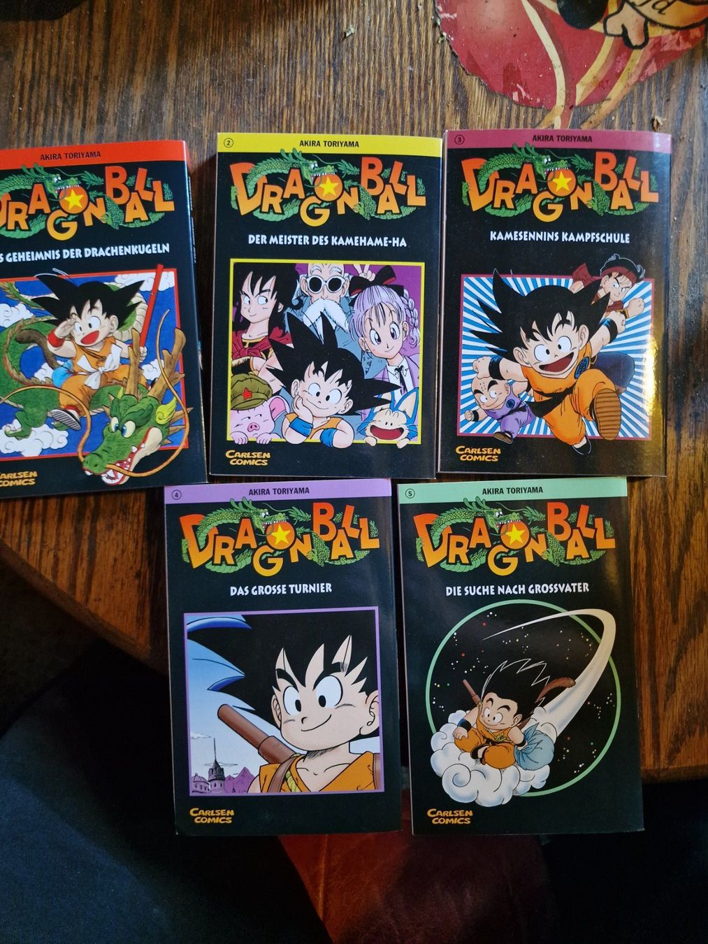 Fumetti: Dragonball manga carlsen comics 1 bis 5 – Usato da wünnewil venduto da mar_f2z8