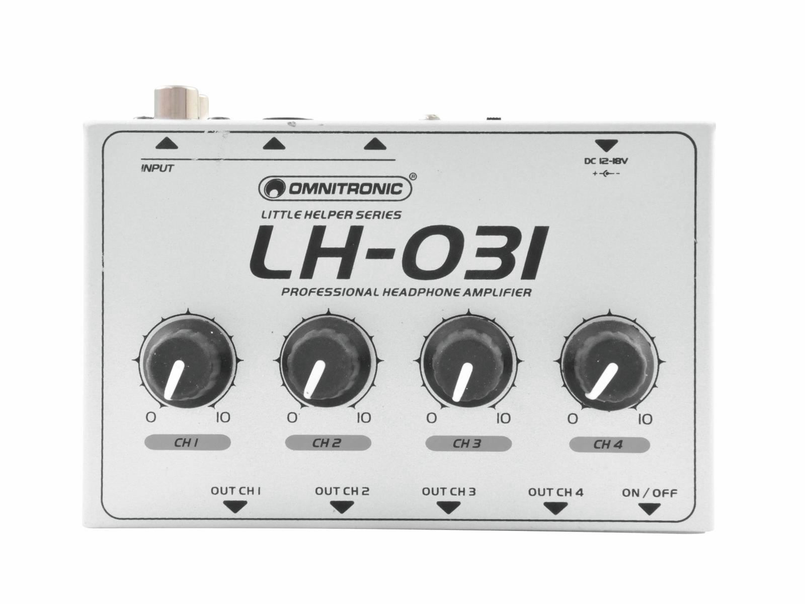 Amplificatori: OMNITRONIC LH-031 Kopfhörerverstärker – Nuovo e nell'imballaggio originale da Däniken SO venduto da Profog1 7