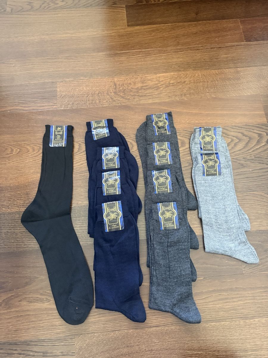 Calze: 11 Herren Socken Gr. 46-47 – Nuovo e nell'imballaggio originale da Zürich venduto da Fabrizio1978
