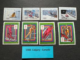 Komoren Olympia Winter Calgary 1988 ** (E952)