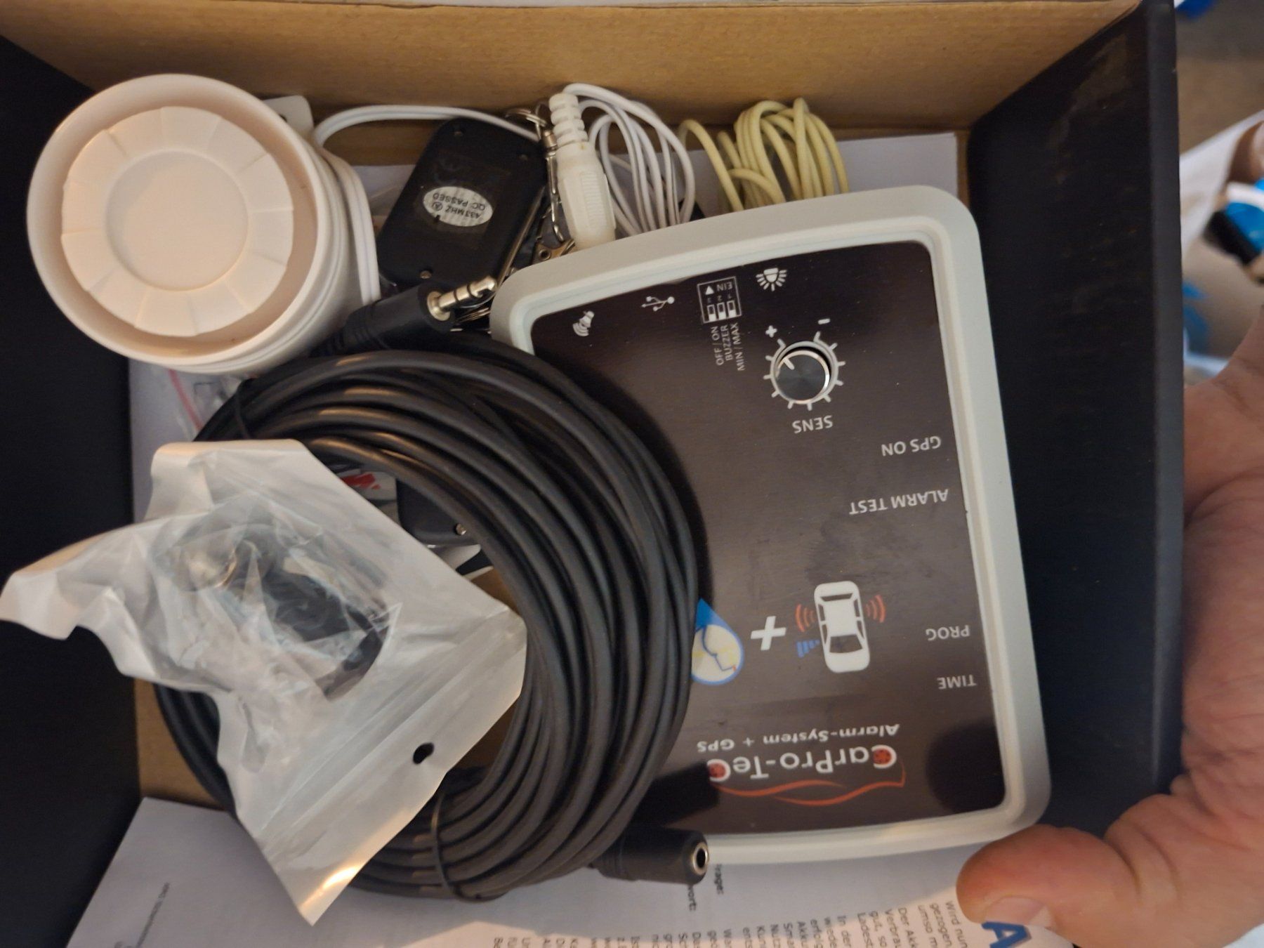 Alarmanlagen: CarPro-TeC Alarmanlage mit GPS Tracking gebraucht – Neu (gemäss Beschreibung) aus Lyss von toe_68qb 1