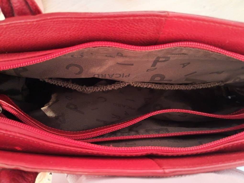 Sacs femmes: Ledertasche PICARD, Rot – D'occasion à Basel par len_t965 3