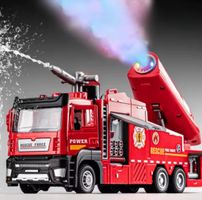 Modellauto Feuerwehrauto Elektrisch Spielzeug LKW LED Neu