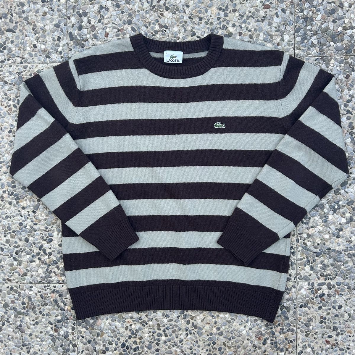 Lacoste Maglioni & Felpe: Vintage Lacoste Stripped Sweater – Usato da brent venduto da fukusapes