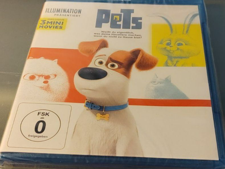 Tutti i DVDs: Pets Blu-Ray Original Verpackt – Usato da Dottikon venduto da Oldyfreak