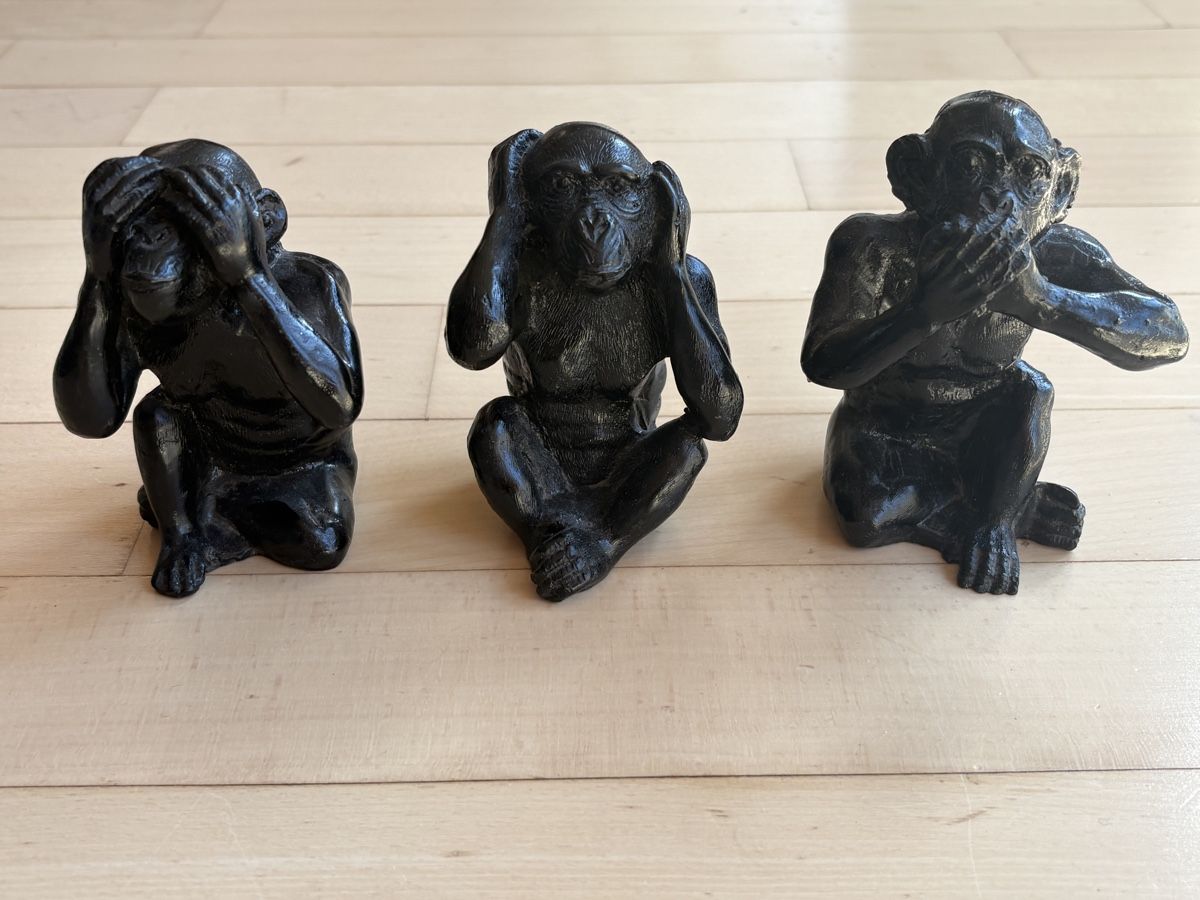 Skulpturen & Statuen: 3 singes sages – Gebraucht aus Lausanne von ValeMerky