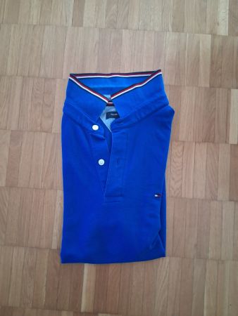 Tommy Hilfiger Poloshirt blau kurzarm