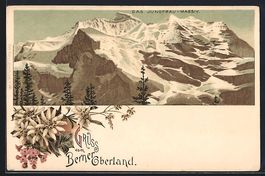 Litho Bern, Berner Oberland, Das Jungfra