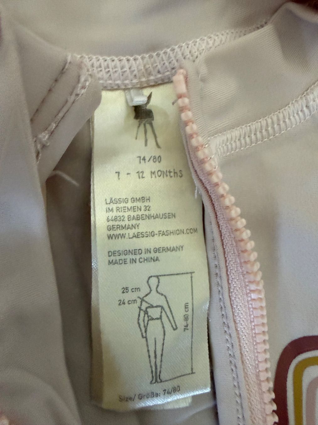 Lässig Costumi da bagno: Badeanzug Baby 74/80 – Usato da Ballwil venduto da kat_2mx6 1