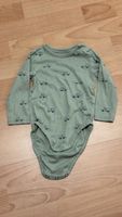 H&M Baby Body, Gr. 74, Langarm, Auto-Muster, Top Zustand