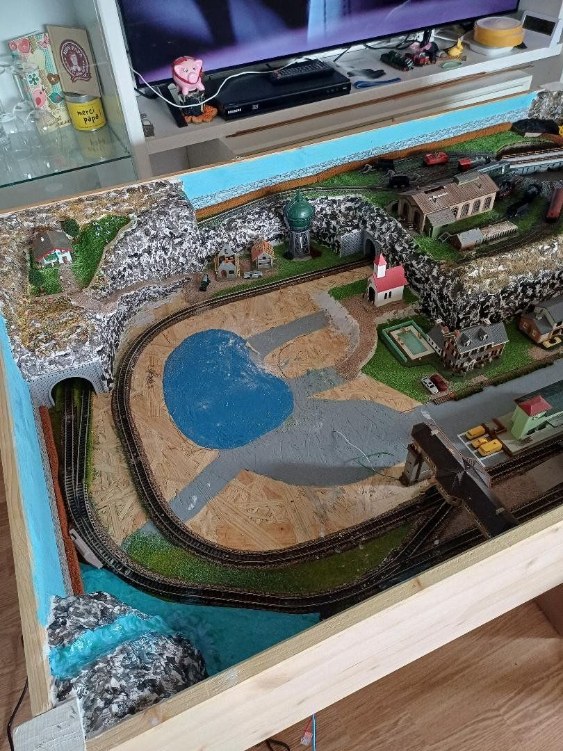 Modellini di ferrovie: maquette train N à finir – Usato da Pâquier-Montbarry venduto da PaulT 5