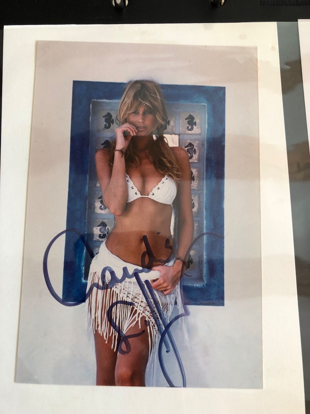 Autografi: 8 SUPERMODELS mit original Autogrammen – Usato da Lufingen venduto da Rac0 5