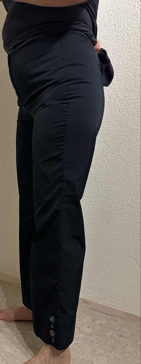 Max Mara Pantaloni: Elegante Damenhose MaxMara Gr. 38 Dunkle Blau – Nuovo (secondo la descrizione) da Wilen b. Wollerau venduto da lia_9v87 2