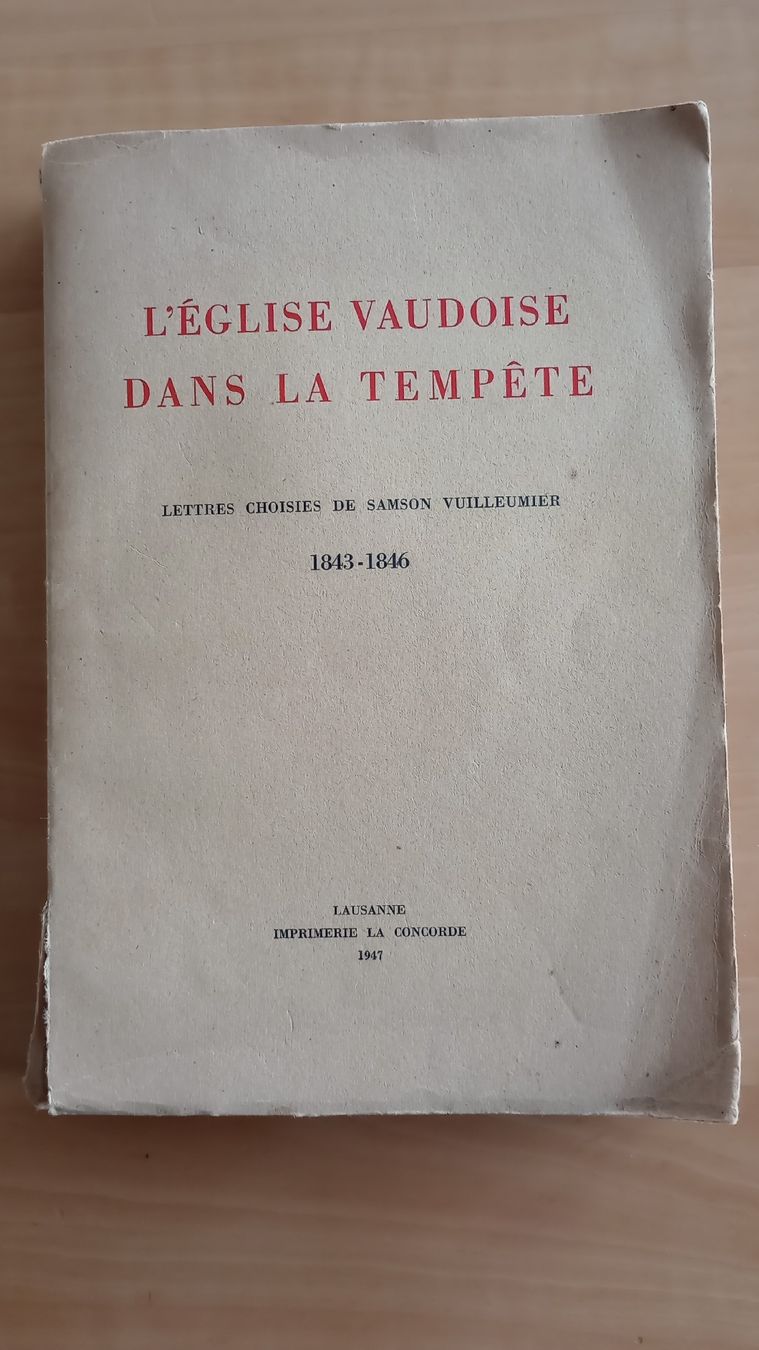 Libri: L'église vaudoise dans la tempête – Usato da Lonay venduto da DanBadoux