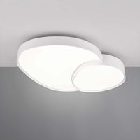 LED Deckenleuchte, Dimmer, 77 cm x 63 cm