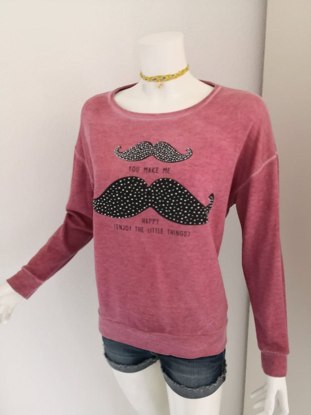Mango Pulls & Sweat-shirts: 🤩MANGO PULLOVER ROSA & STRASS & D&G P. – D'occasion à Olten par Naja-Twins-Twins 1
