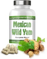 Mexican Wild Yam, ganze Wurzel - vegan, 150 Kaps