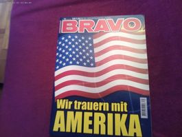 Bravo Zeitschrift - Ausgabe September 2001 - SUPER Zustand!