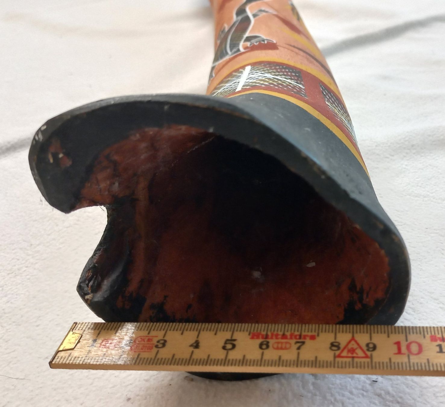 Musikinstrumente: Didgeridoo, Red Cedar mit Jabiru Motiv – Gebraucht aus Oberkirch LU von Renntiger0 8