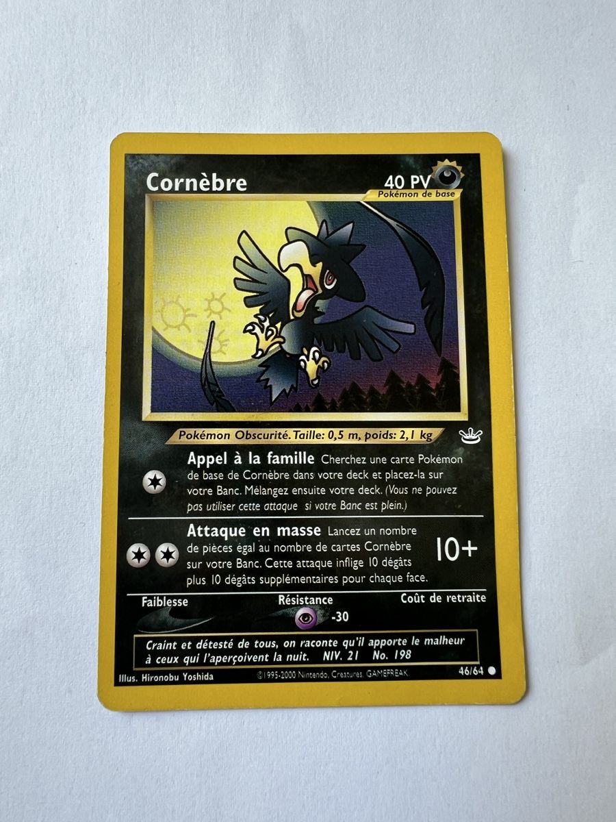Pokémon Carte collezionabili: Pokemonkarte Cornèbre – Usato da Willisau venduto da Neiro77